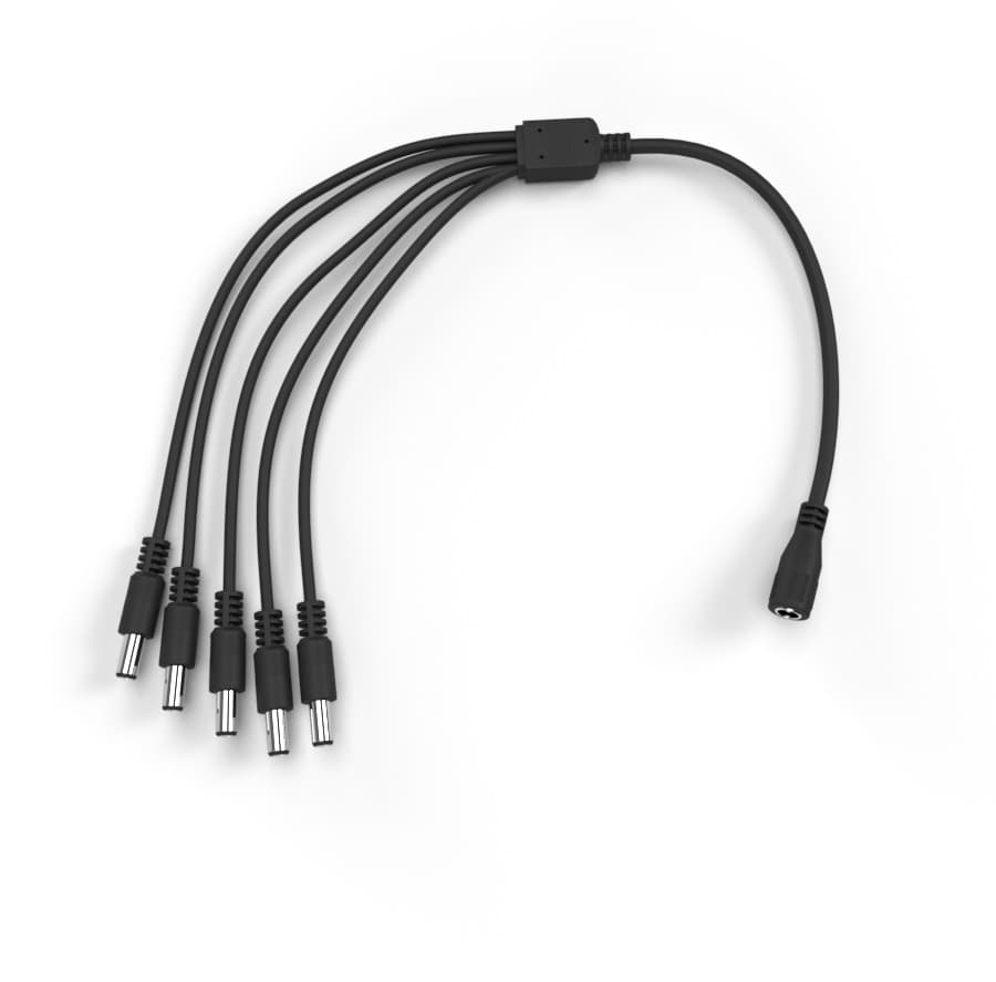 Napájecí rozbočovač pro 5 kamer