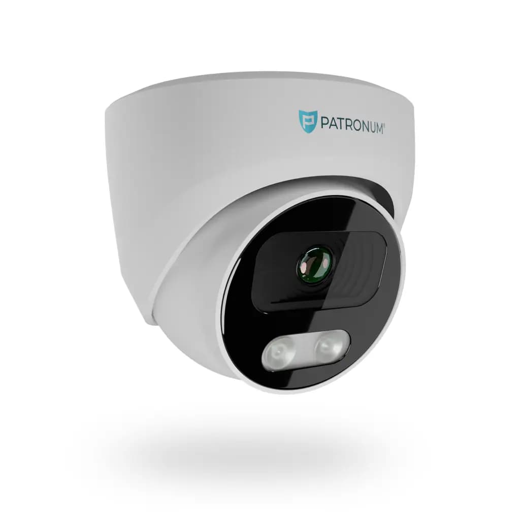 8Mpx AI IP kamera PATRONUM PRD38 Gen2 – 4K detekce osob a vozidel, PoE, noční vidění 30m